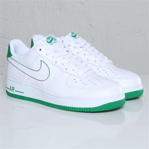 white green nike air force 1 low